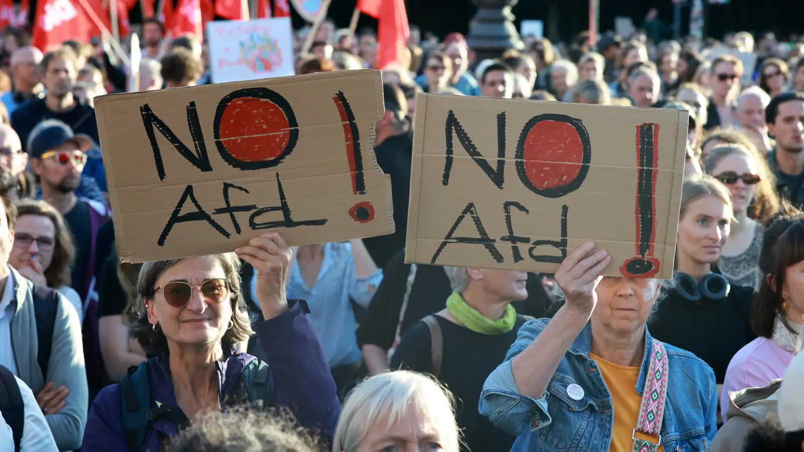 Sex af hverjum tíu kveðast uggandi yfir gengi Alternative für Deutschland