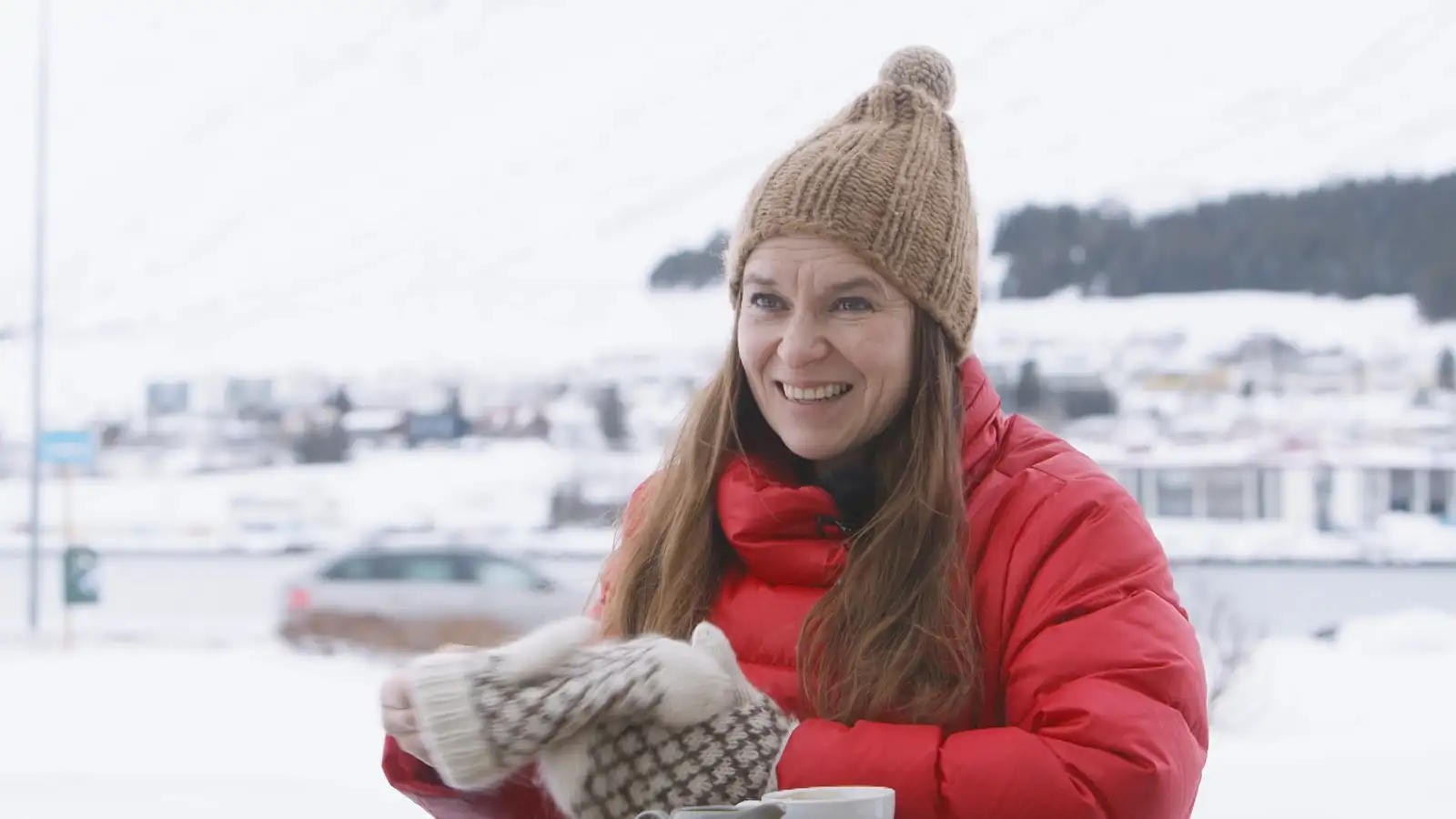 Grét þegar hún sá fyrstu tvo þættina af Hildi