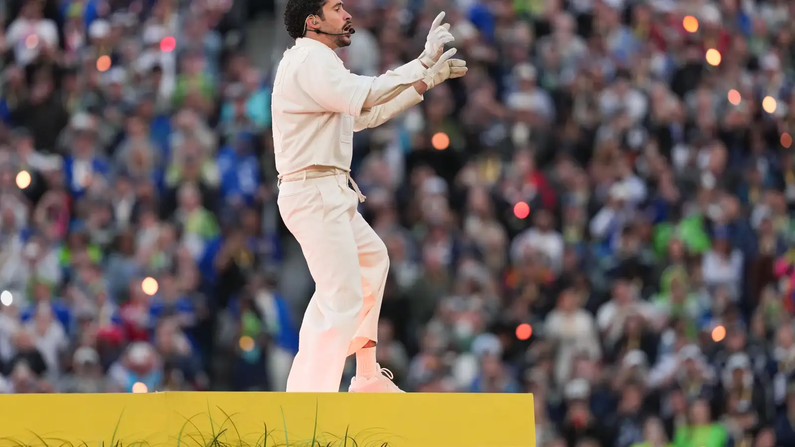 Spænskumælandi Kanar fagna Bad Bunny en forsetinn ekki