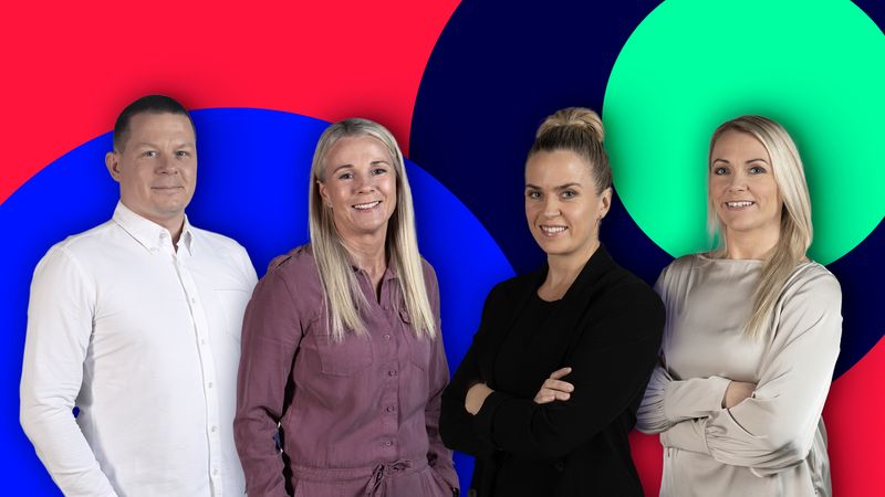 Einar Örn Jónsson, Kristín Guðmundsdóttir, Karen Knútsdóttir og Rakel Dögg Bragadóttir eru í Stofunni fyrir HM kvenna í handbolta 2023.