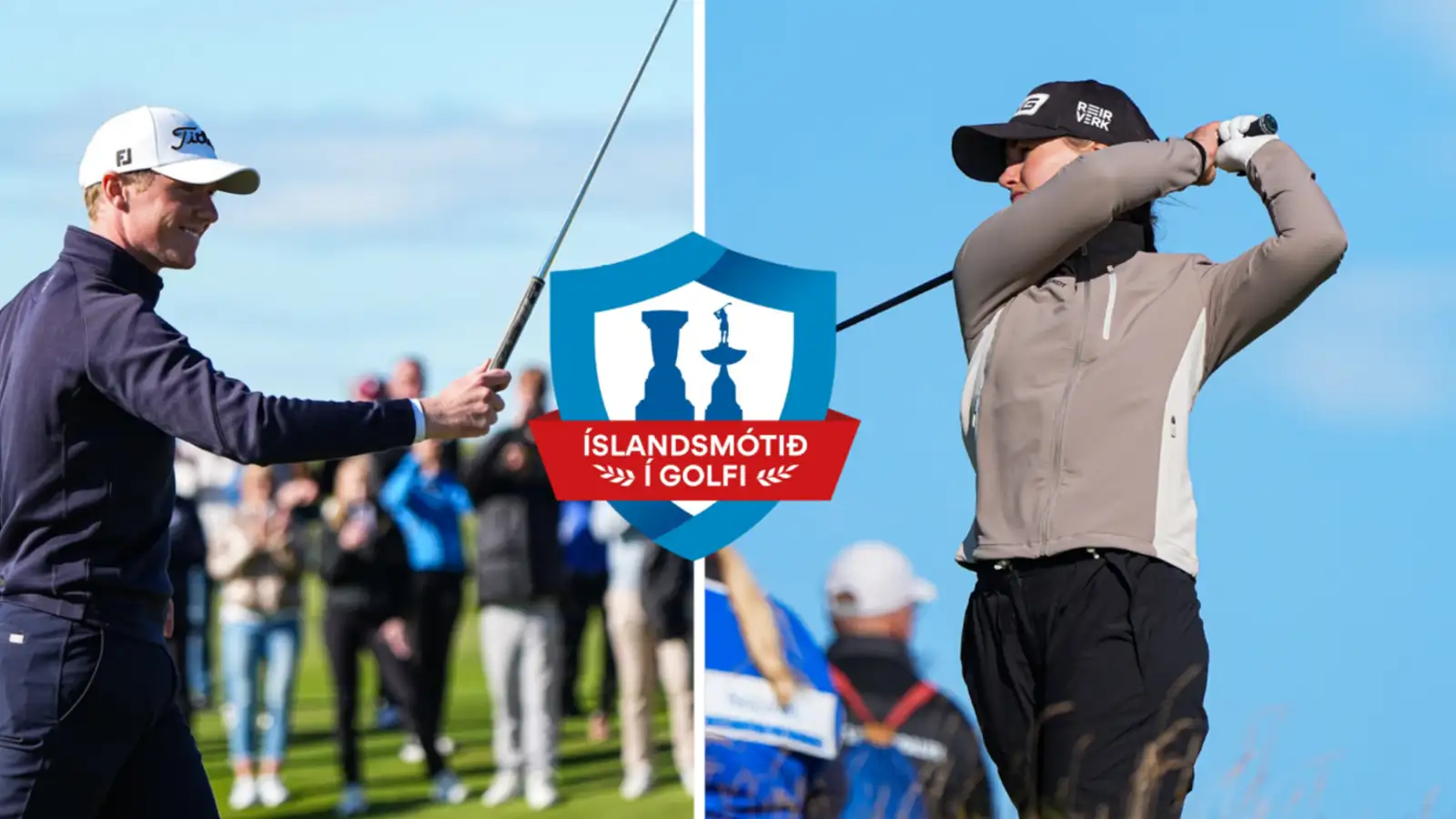 Svona móður Íslandsmótið í golfi