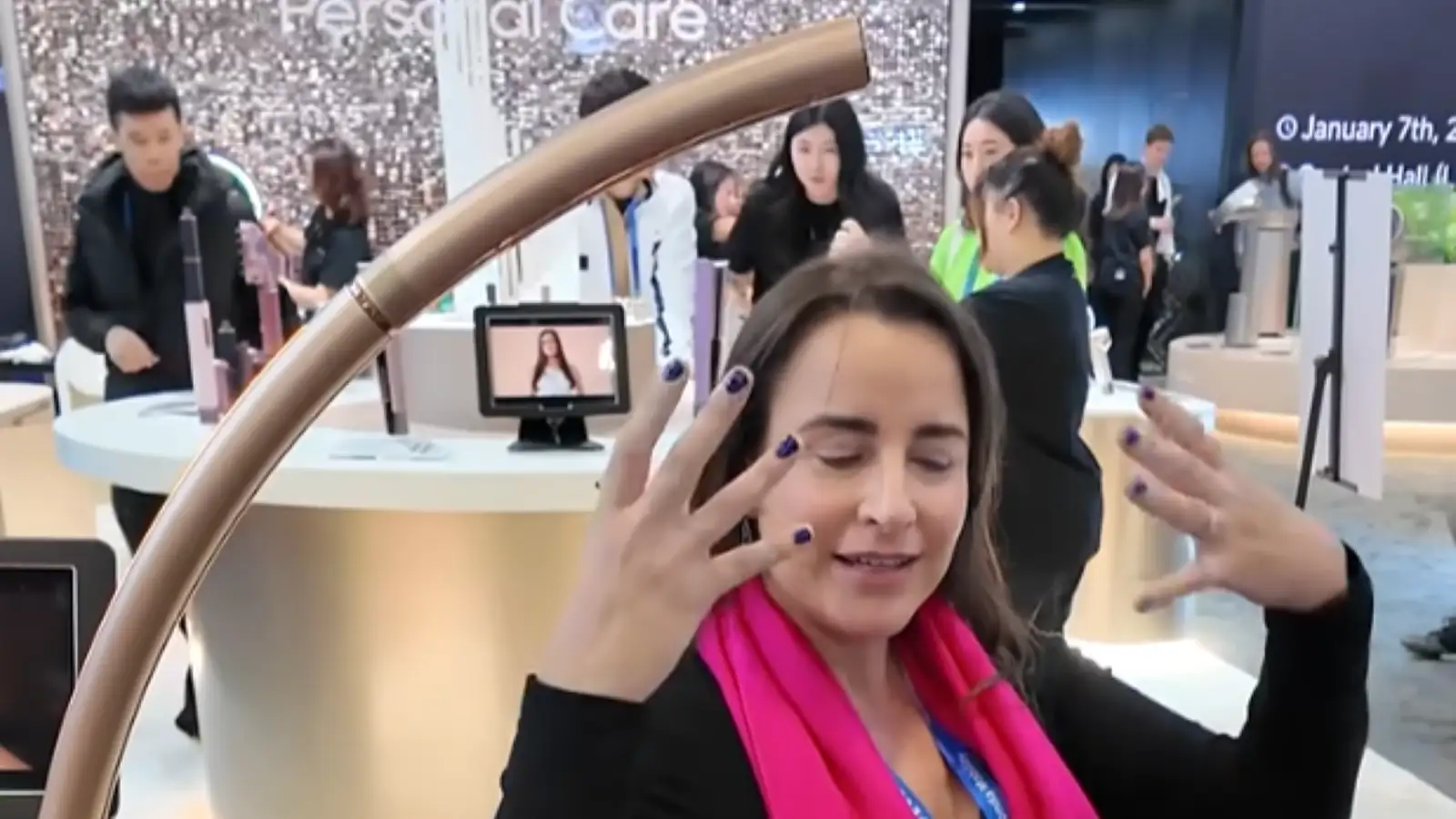 Framtíðin er lampi sem þurrkar hár