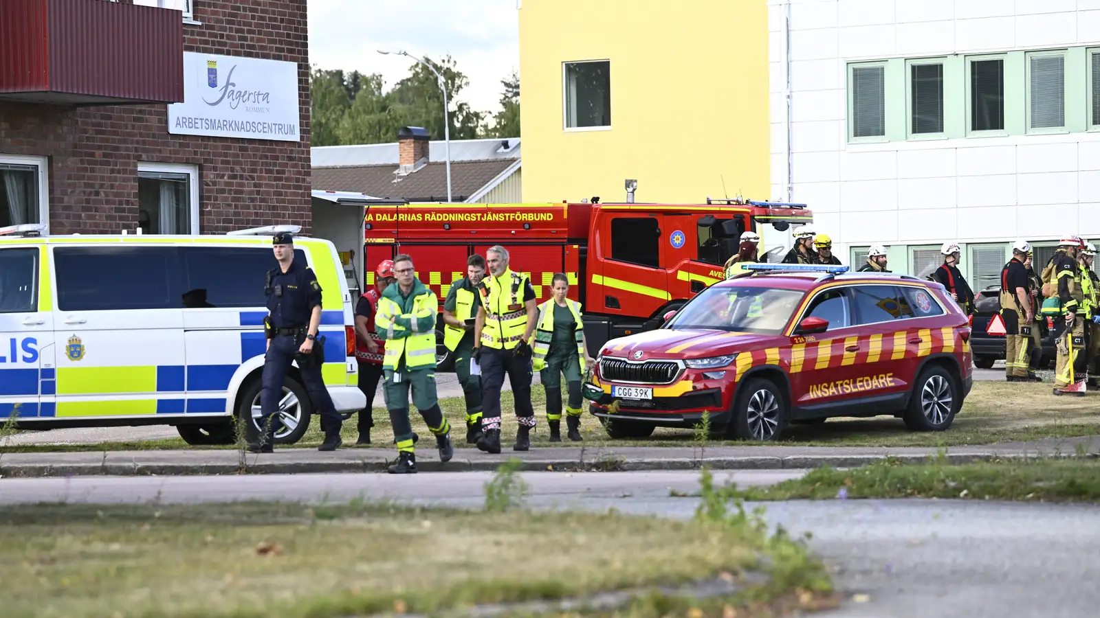 Einn drepinn í sverðaárásinni í Svíþjóð