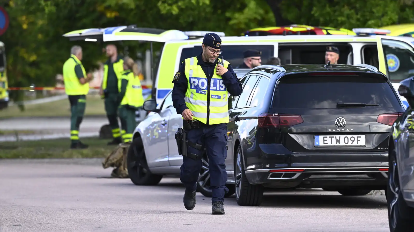 Annar handtekinn vegna sverðaárásar í Svíþjóð