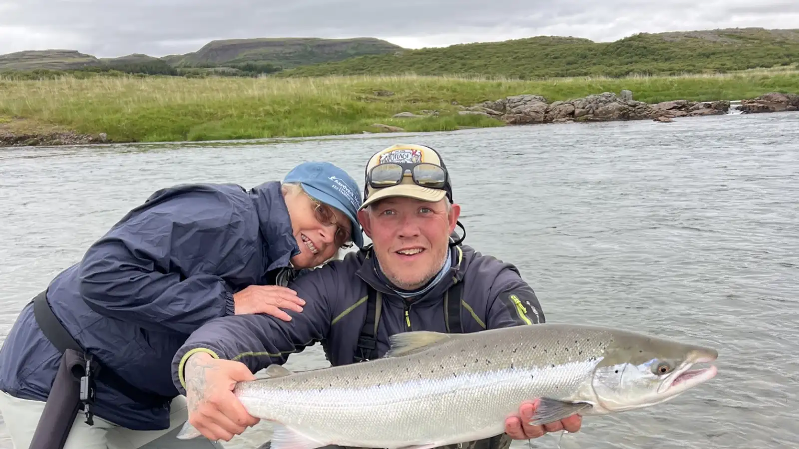 Yfir helmingur villtra laxa veiddist á Vesturlandi í sumar