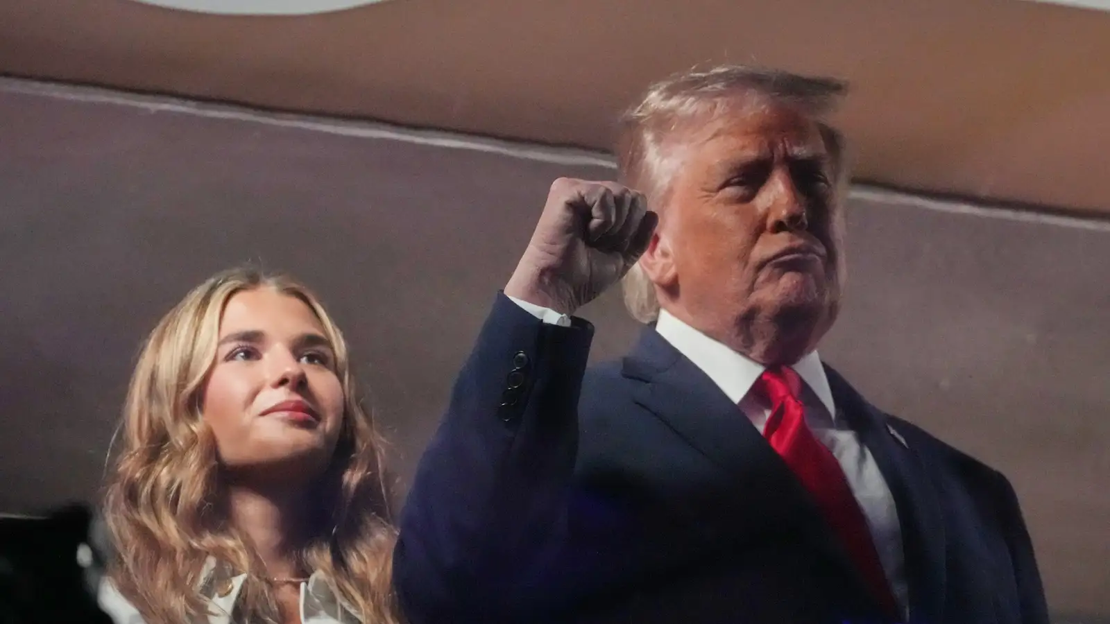 Baulað á Trump á NBA-úrslitunum