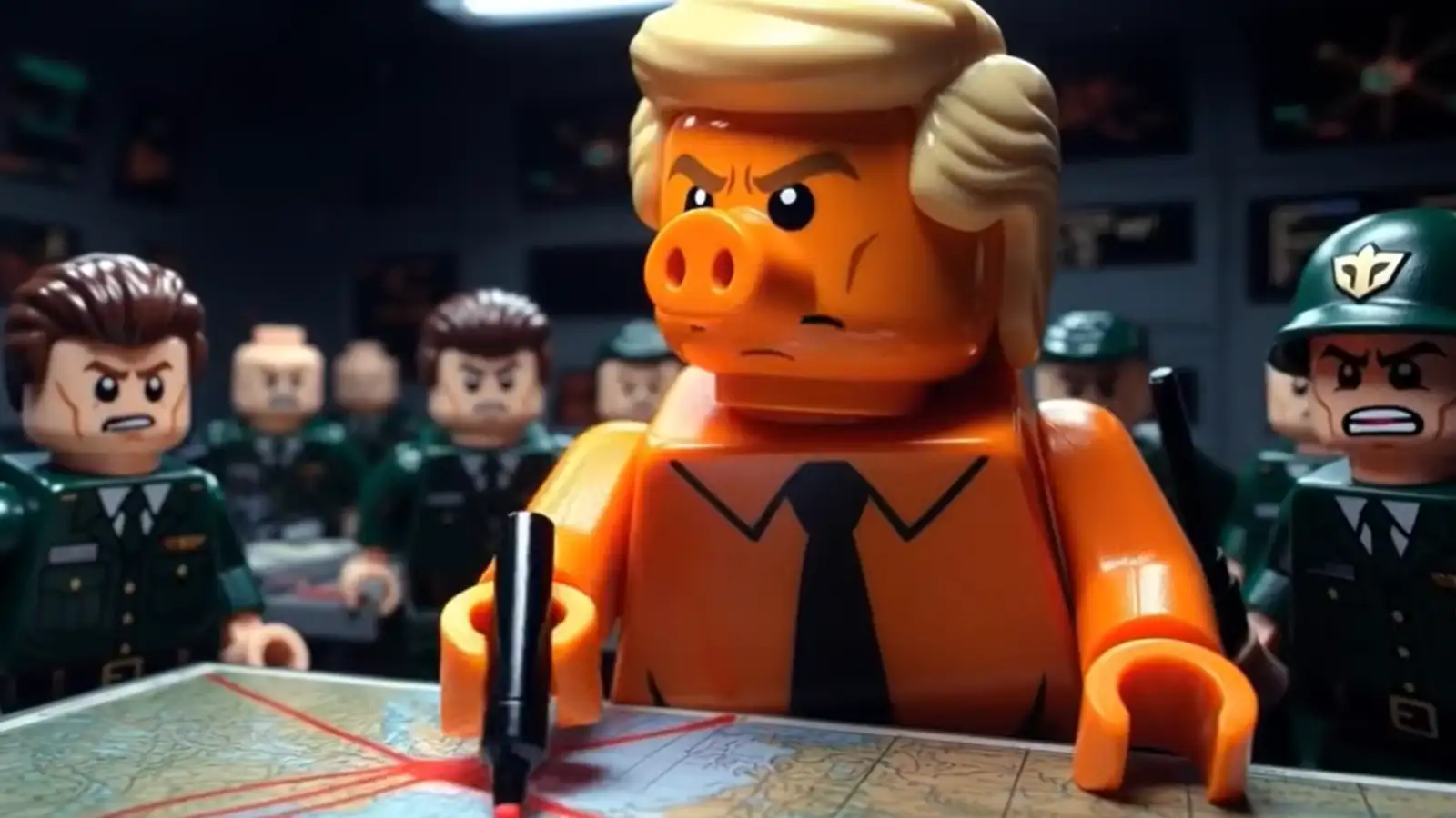 Lego og gervigreind í áróðri Írana sem nær til milljóna