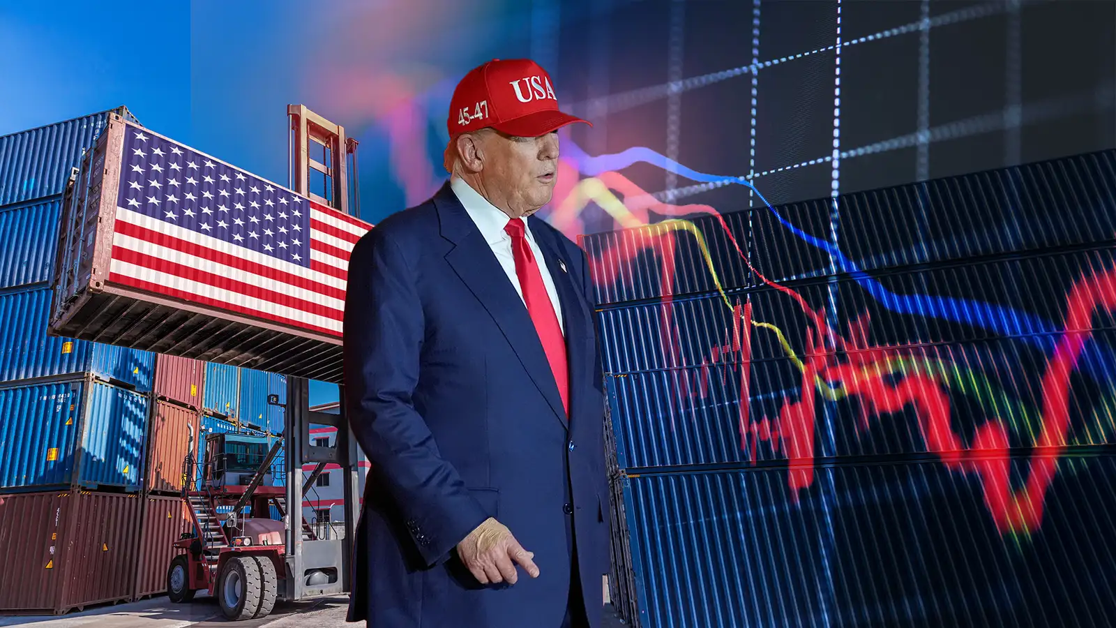 Mikill samdráttur í útflutningi til Bandaríkjanna vegna tolla Trumps