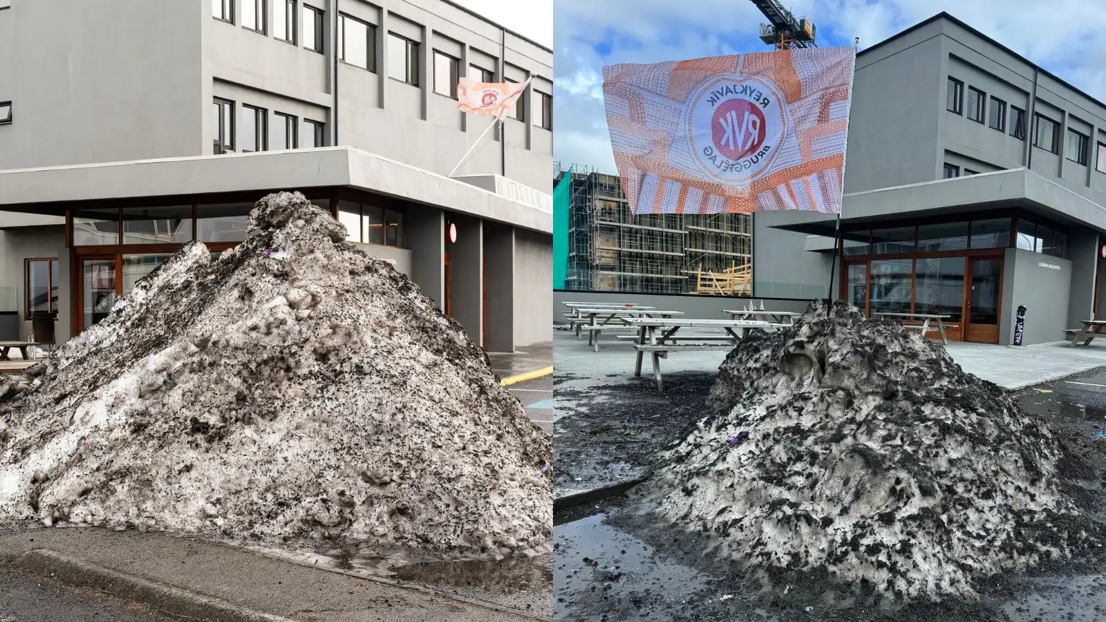 Nýjasta kennileiti Skipholts fékk nafnið Ölæfajökull