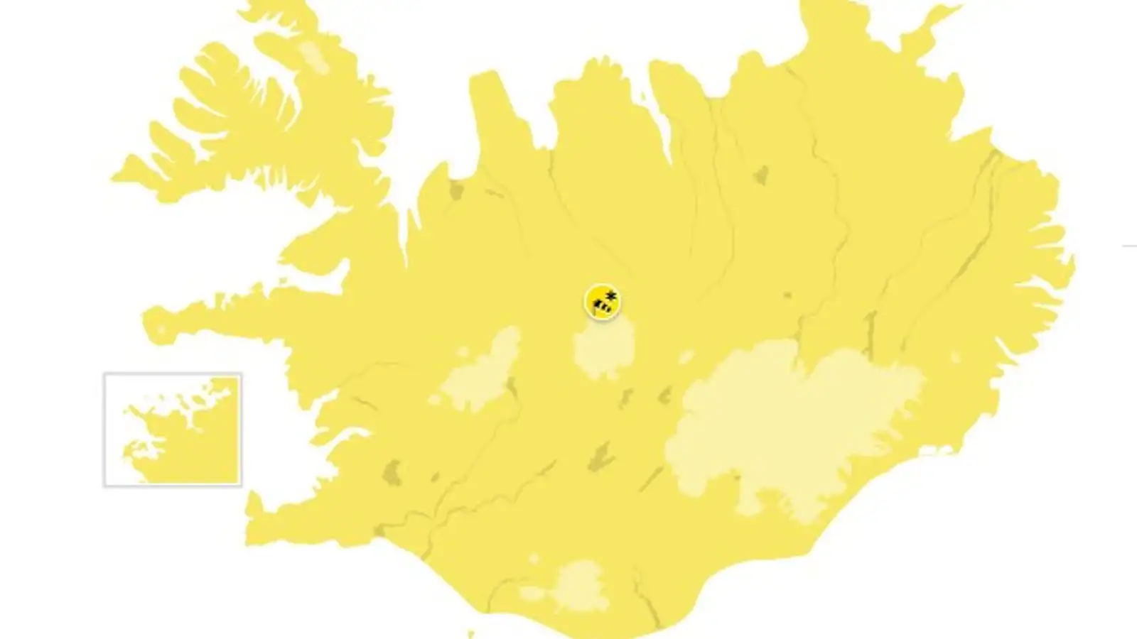 Viðvörun um allt land og búist við samgöngutruflunum annan í páskum