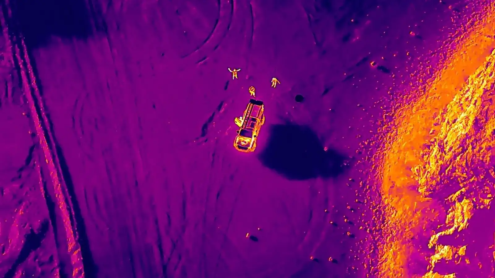 Veðurstofan fékk dróna til að vakta hraun og kortleggja svæði