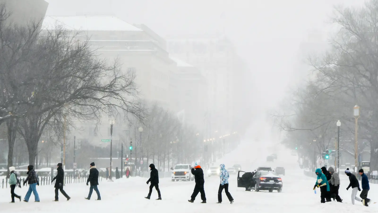 Miklar vetrarhörkur í suðurríkjunum