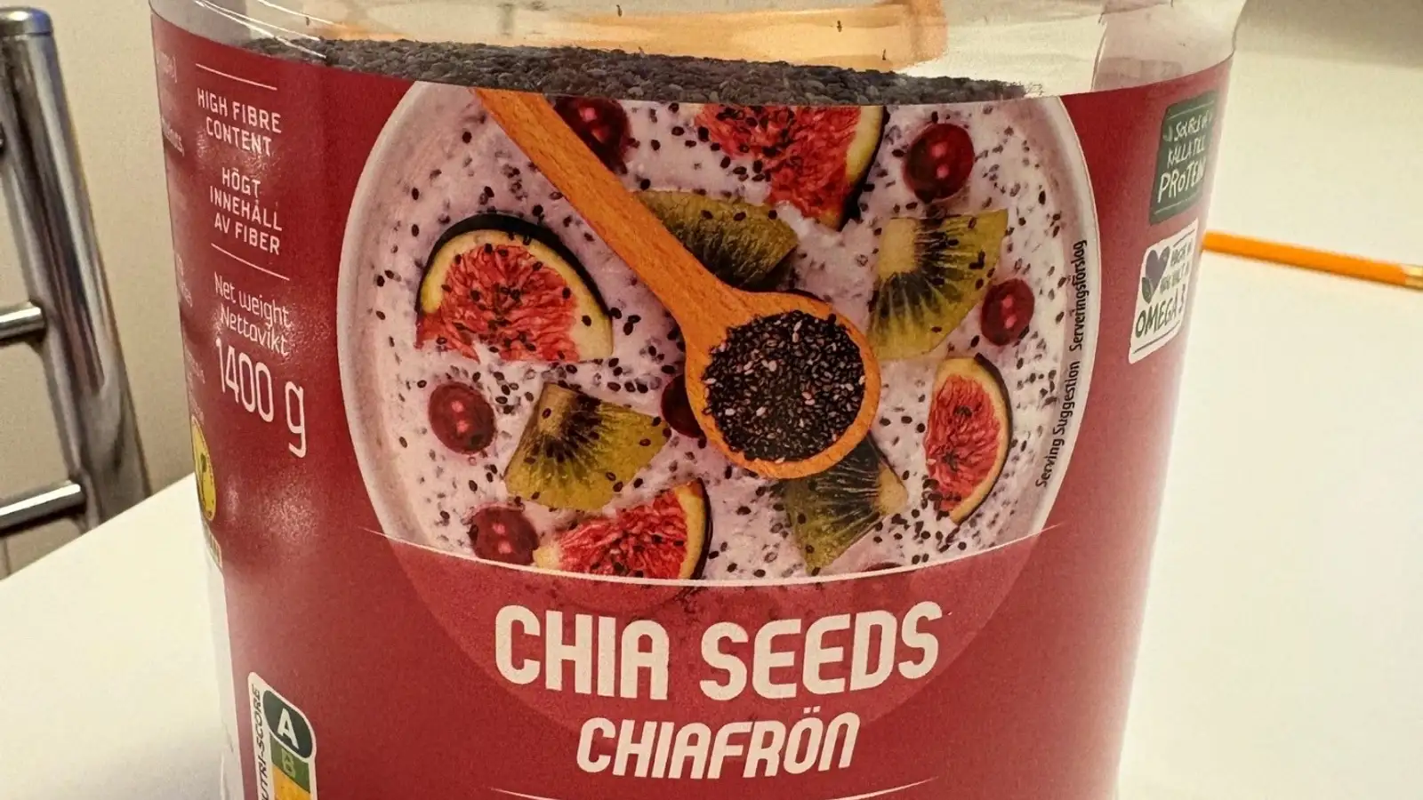 Vara við skordýrum í chia-fræjum frá Costco