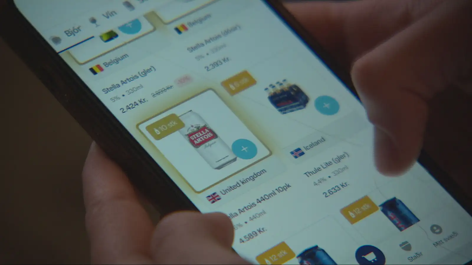Unglingur buy alcohol in online store for tæplega 150 thousand