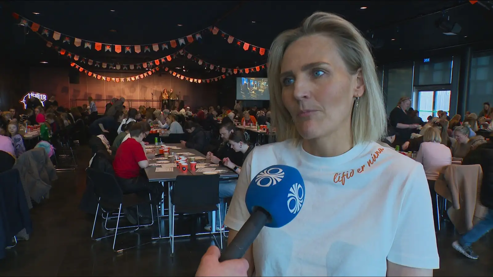 Stefna á Íslandsmet í perli til styrktar Krafti