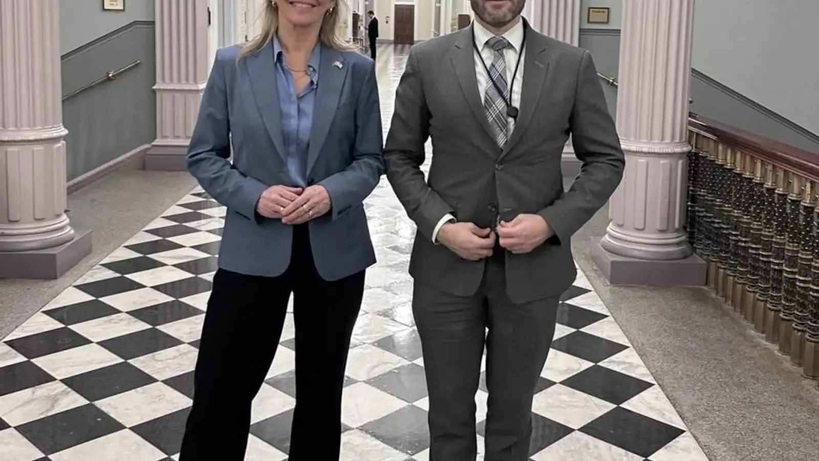 Dró fram prinsippafstöðu varðandi Grænland í heimsókn til Washington