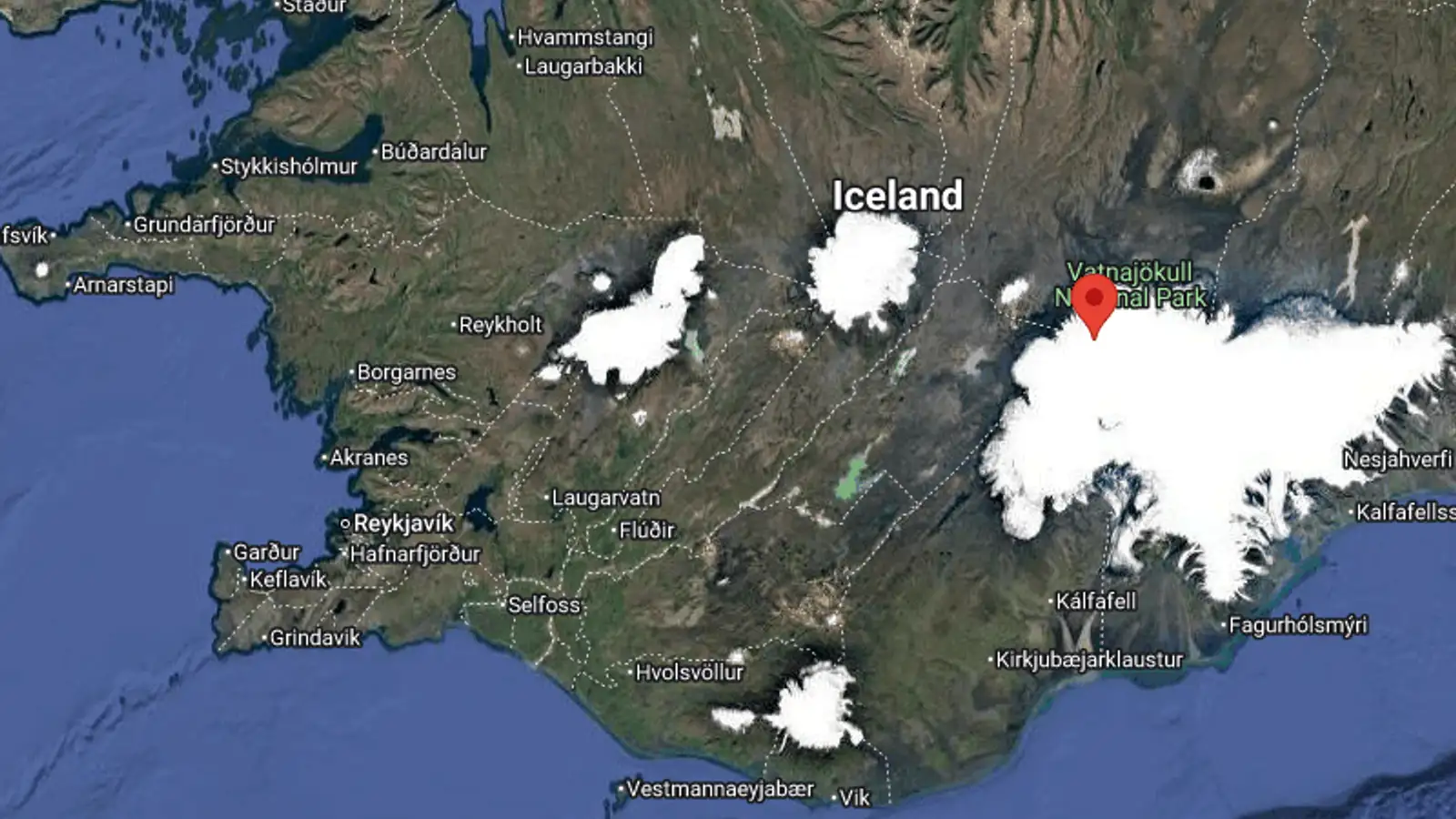 Jarðskjálfti af stærðinni 3,8 í Bárðarbungu