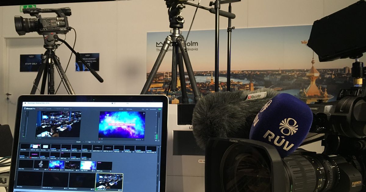 Bein útsending á ruv.is og RÚV2 eftir keppni - RÚV.is