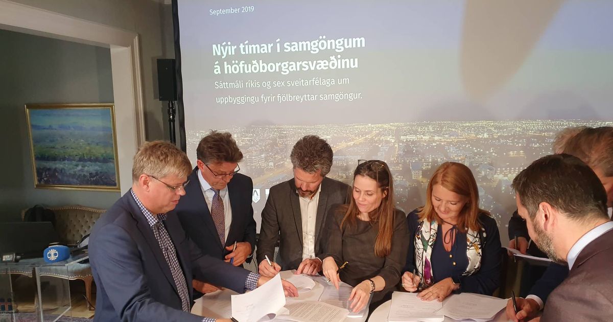 Major transport plan unveiled - RÚV.is