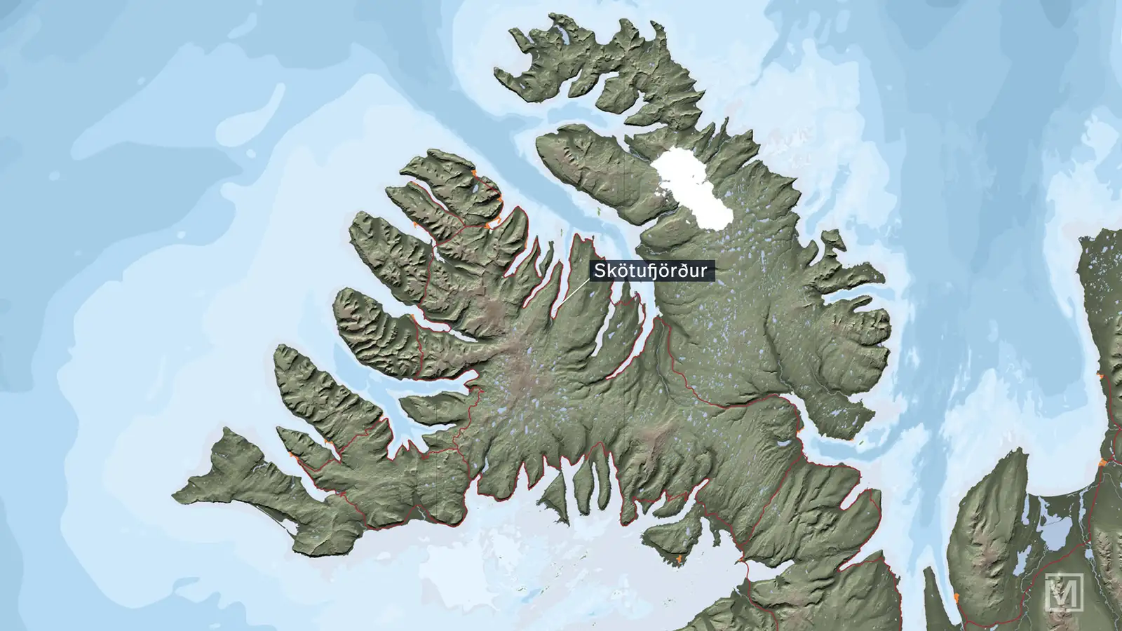 Bílvelta í Skötufirði