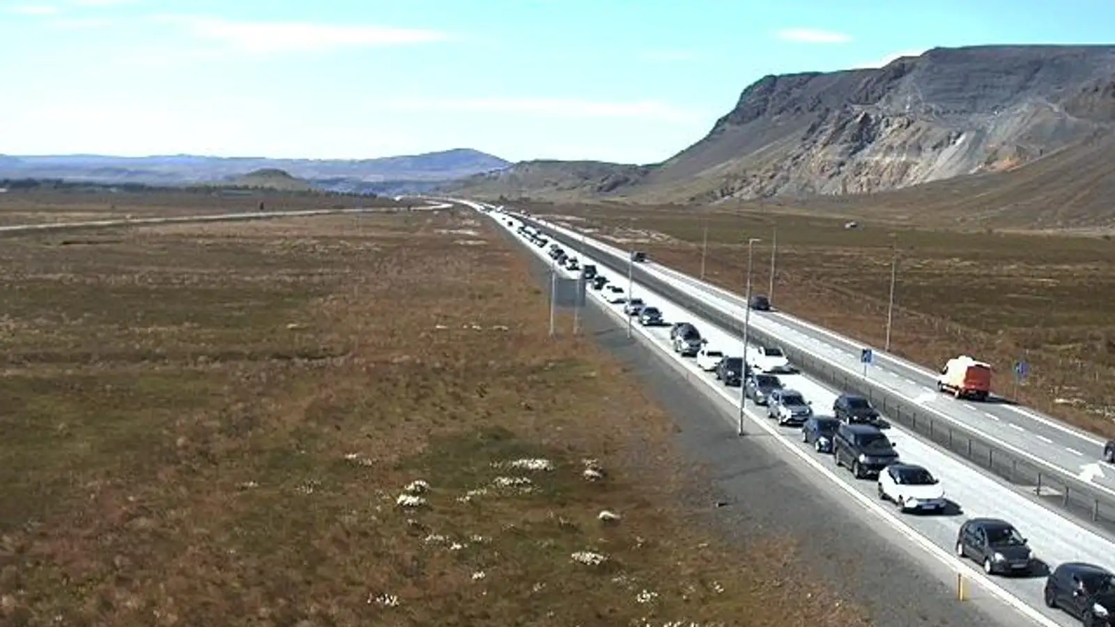 Umferð farin að þyngjast við Selfoss