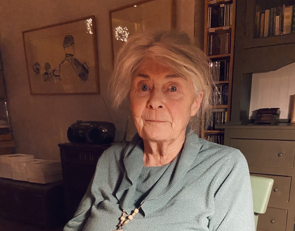 Myndlistarkonan Hildur Hákonardóttir.