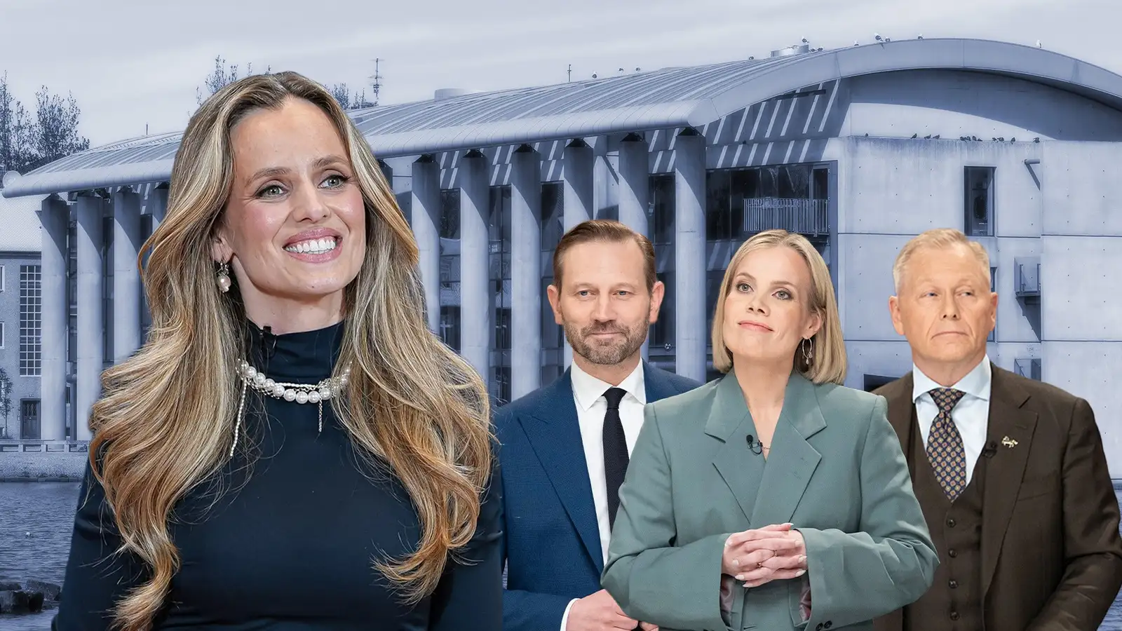 Eiga flokkarnir sem orðaðir eru við meirihluta málefnalega samleið?