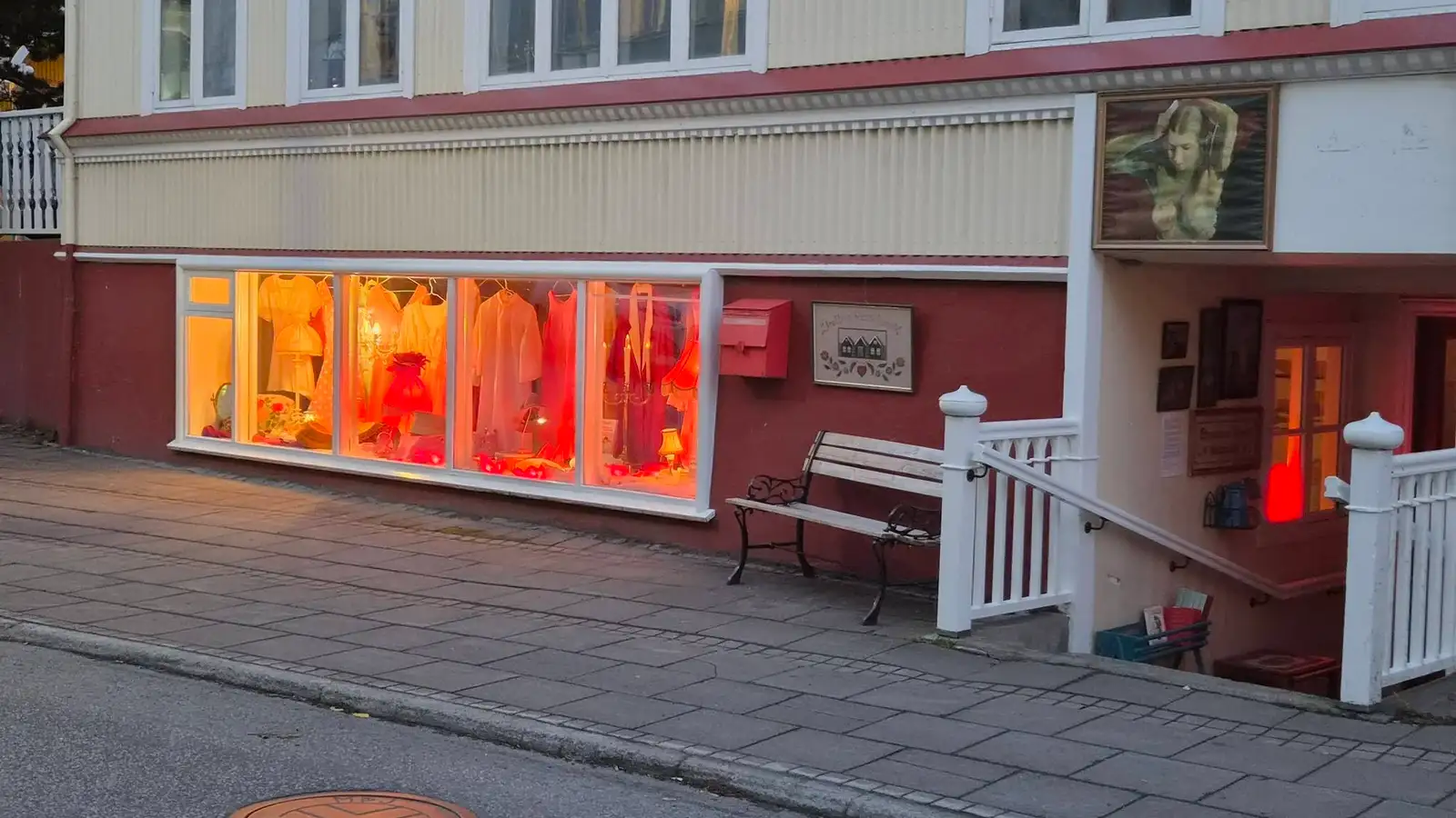 „Allir vilja vera í bleiku á svona degi“