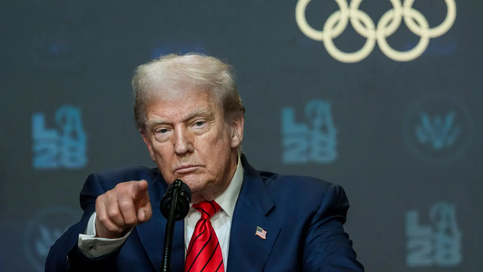 Má Trump færa Ólympíuleikana frá Los Angeles?
