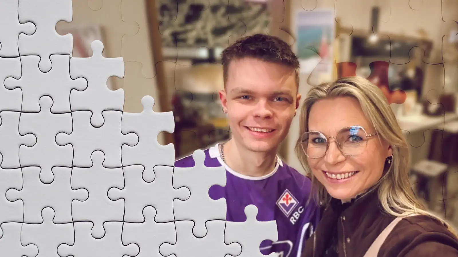 Kláraði 500 bita púsl aðeins fjögurra ára gamall