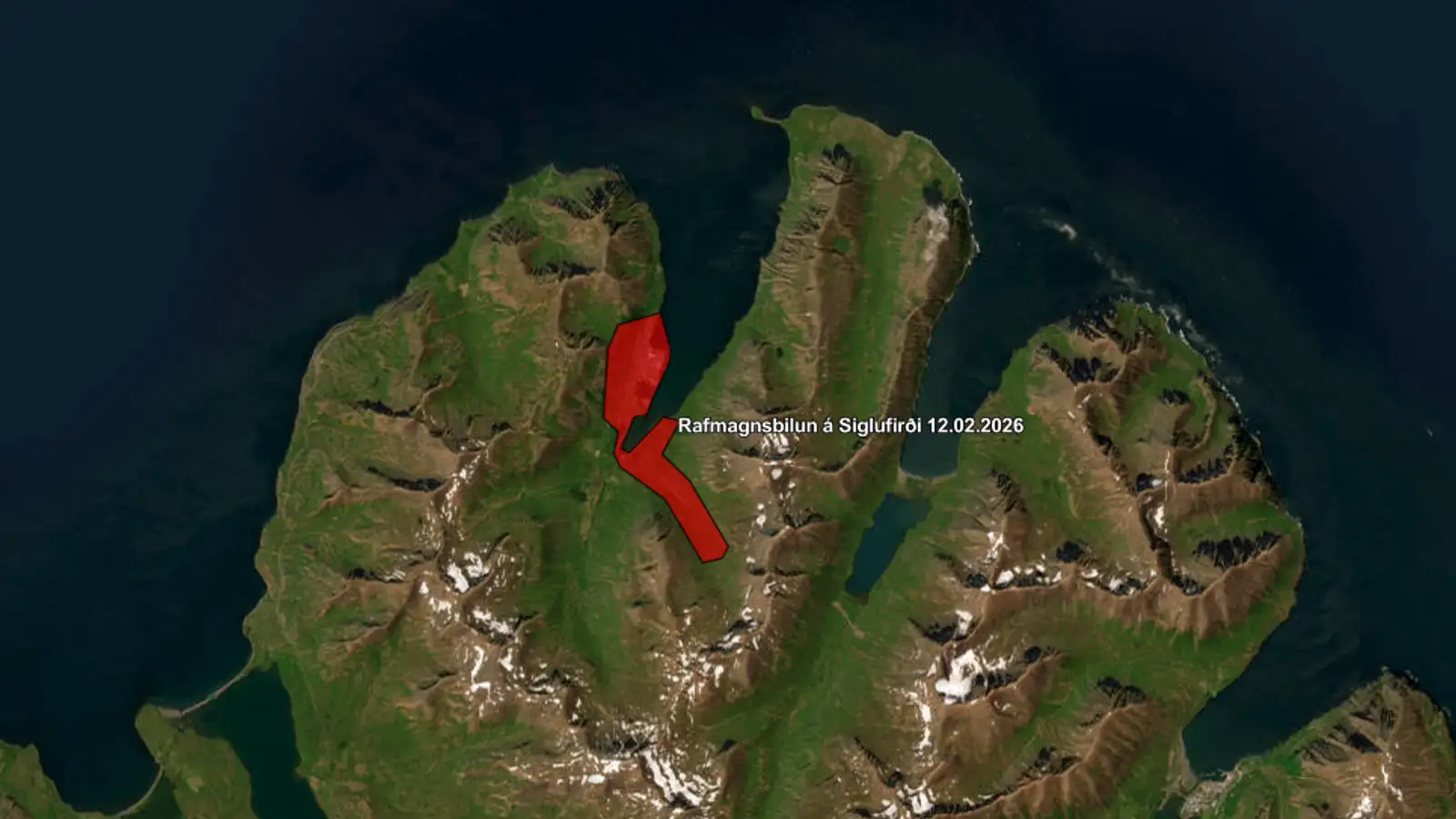 Rafmagnslaust á Siglufirði