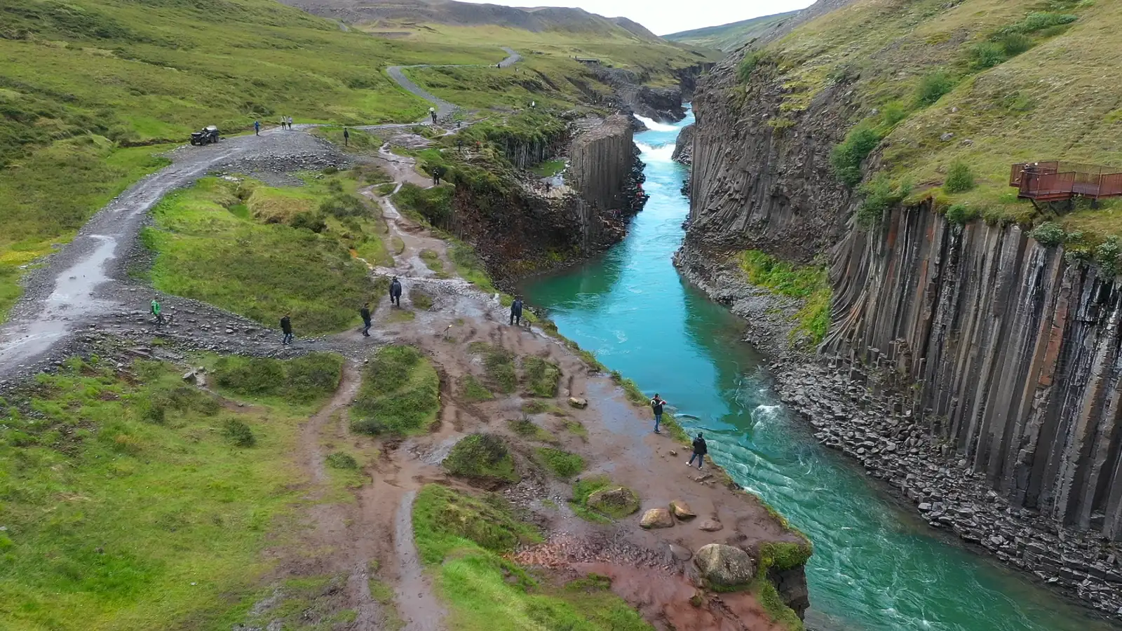 Annað banaslysið á tveimur árum í Stuðlagili