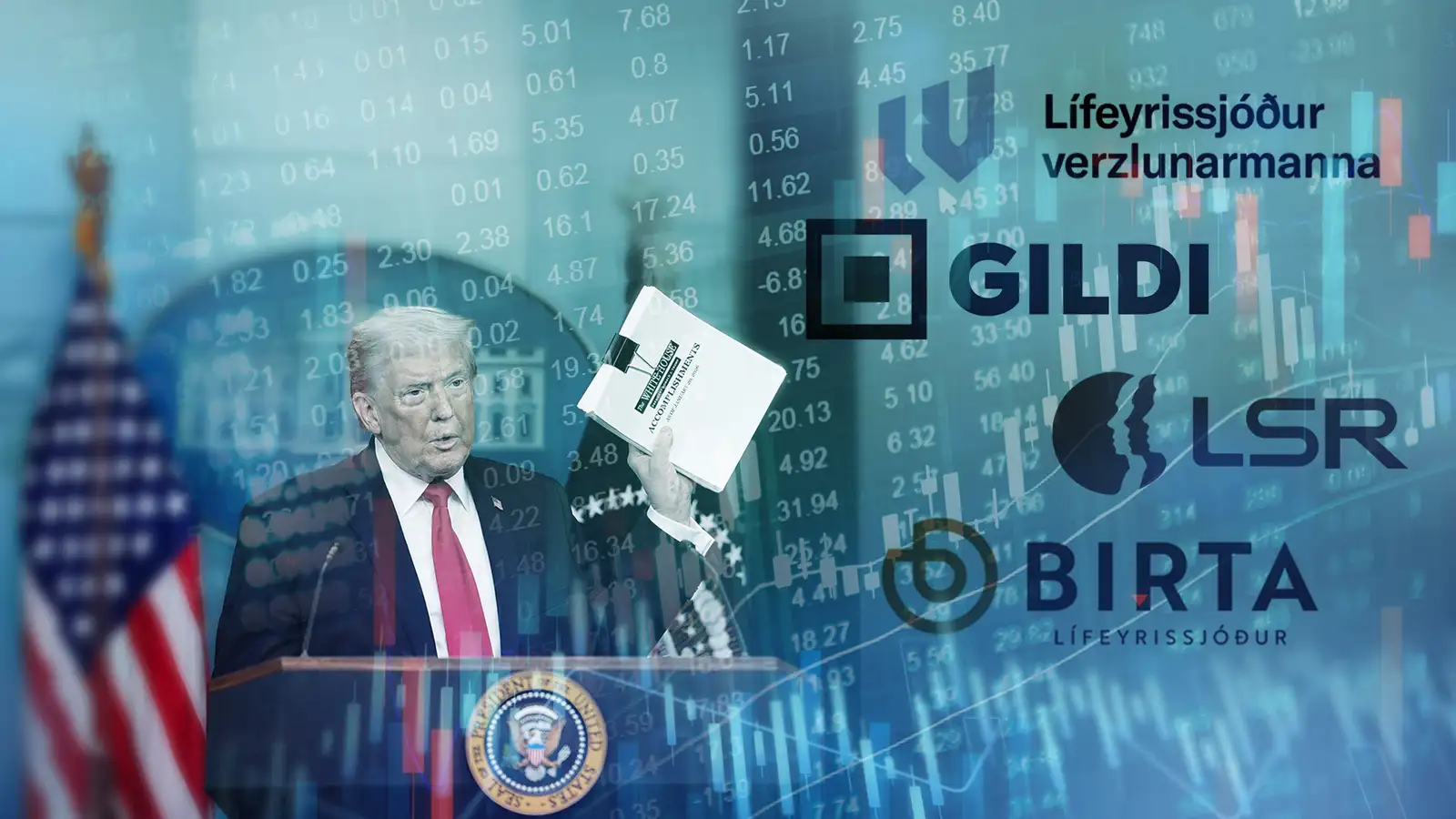 Lífeyrissjóðirnir á tánum vegna óvissu og óstöðugleika í Bandaríkjunum