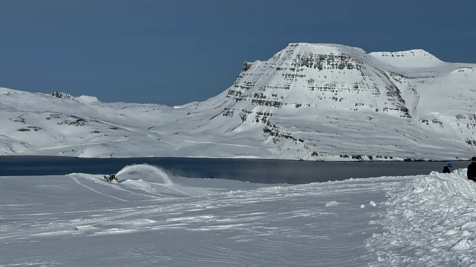 Mikil ófærð í mars eftir snjóléttan vetur