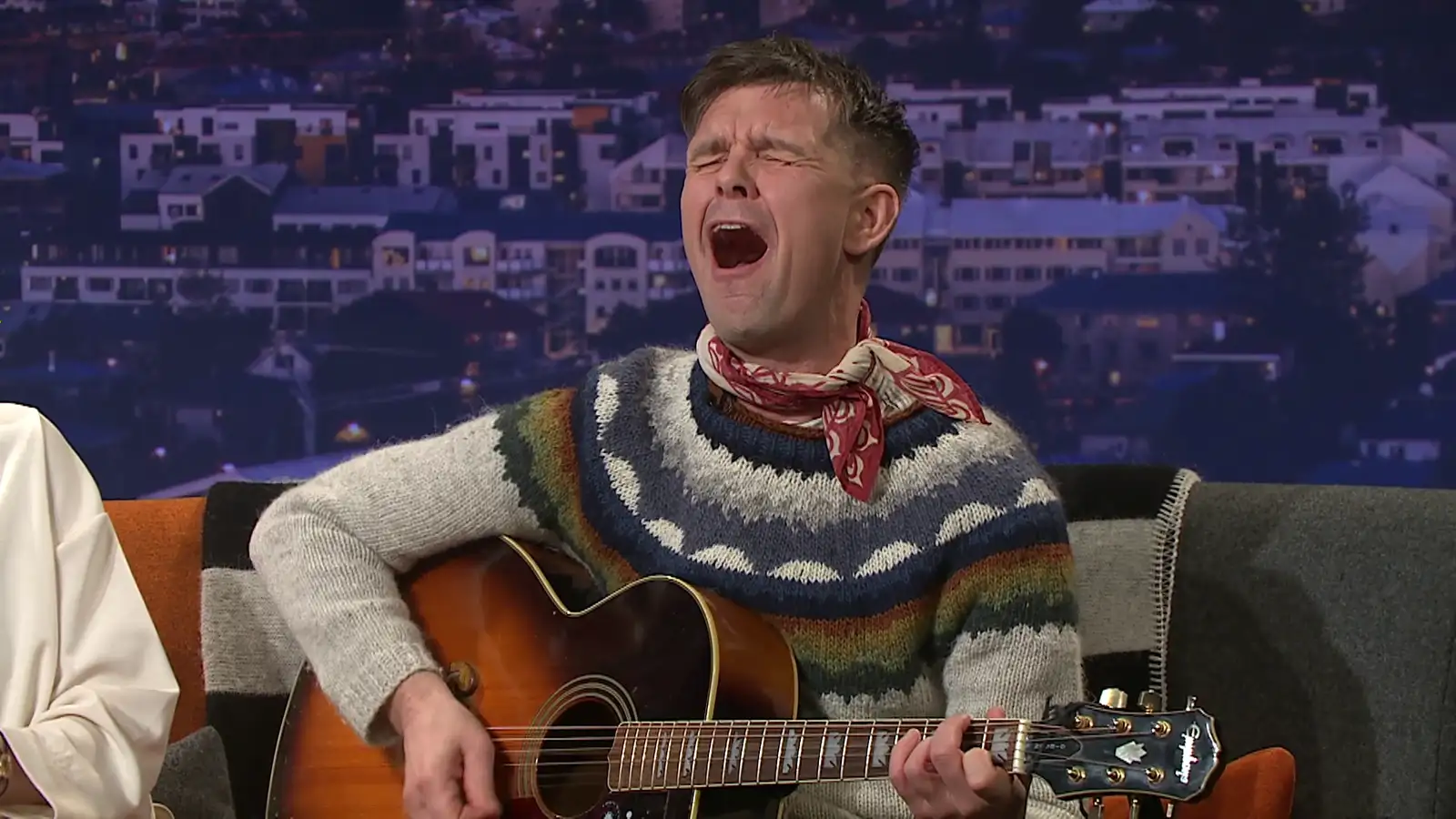 Freyr Eyjólfs tók Mugison