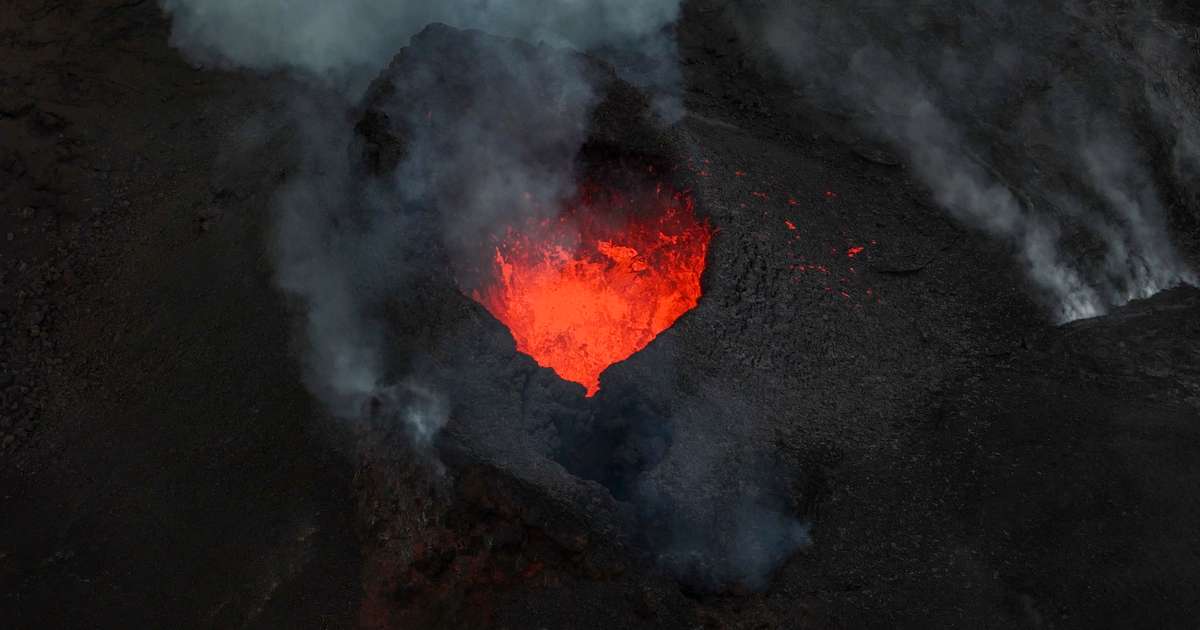 Pozostał jeden krater - RÚV.is