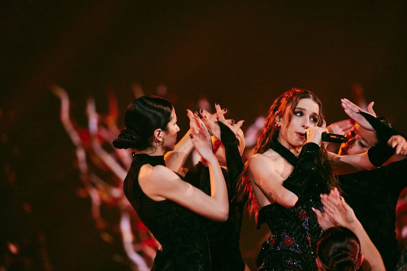 Angelina Mango, framlag Ítalíu í Eurovision 2024.