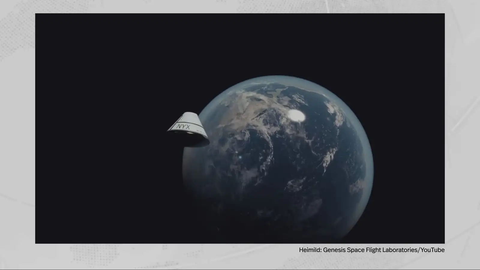 Hampfræ frá Íslandi send út í geim með SpaceX