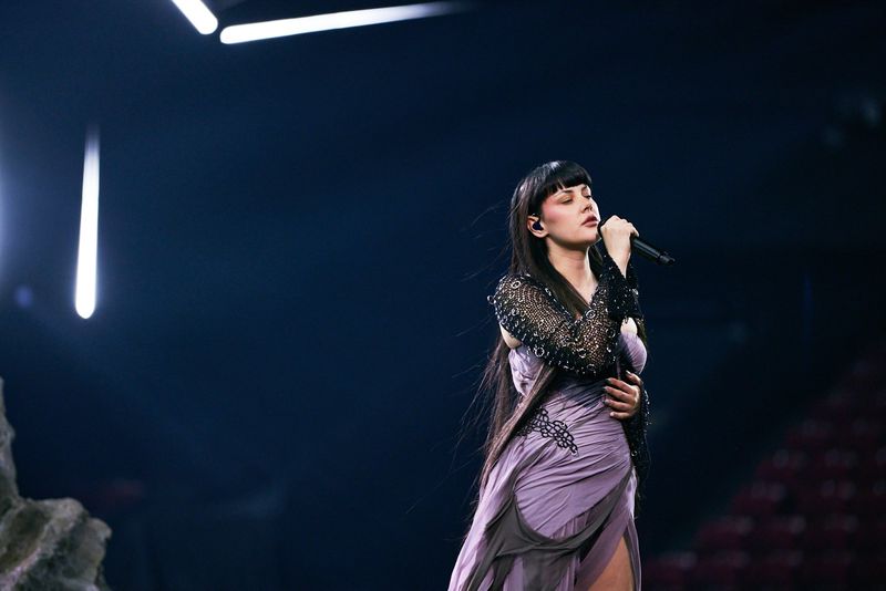 Teya Dora, framlag Serbíu í Eurovision 2024.