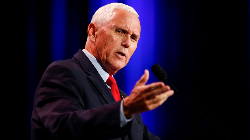 Mynd af Mike Pence, fyrrverandi varaforseta Bandaríkjanna.