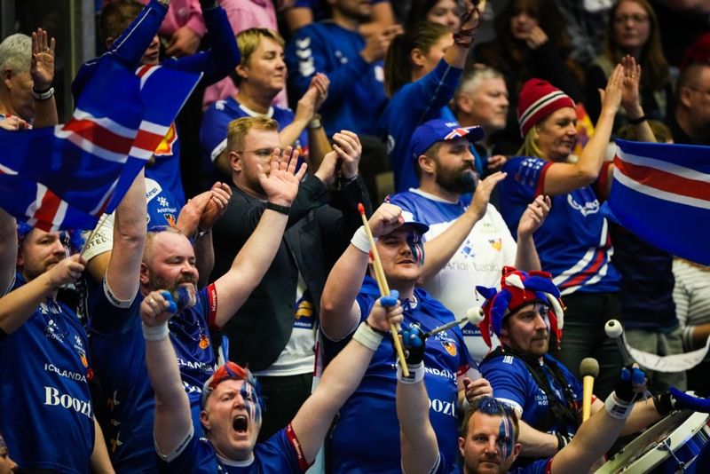Úr leik Íslands gegn Frakklandi á HM kvenna í handbolta í 2023