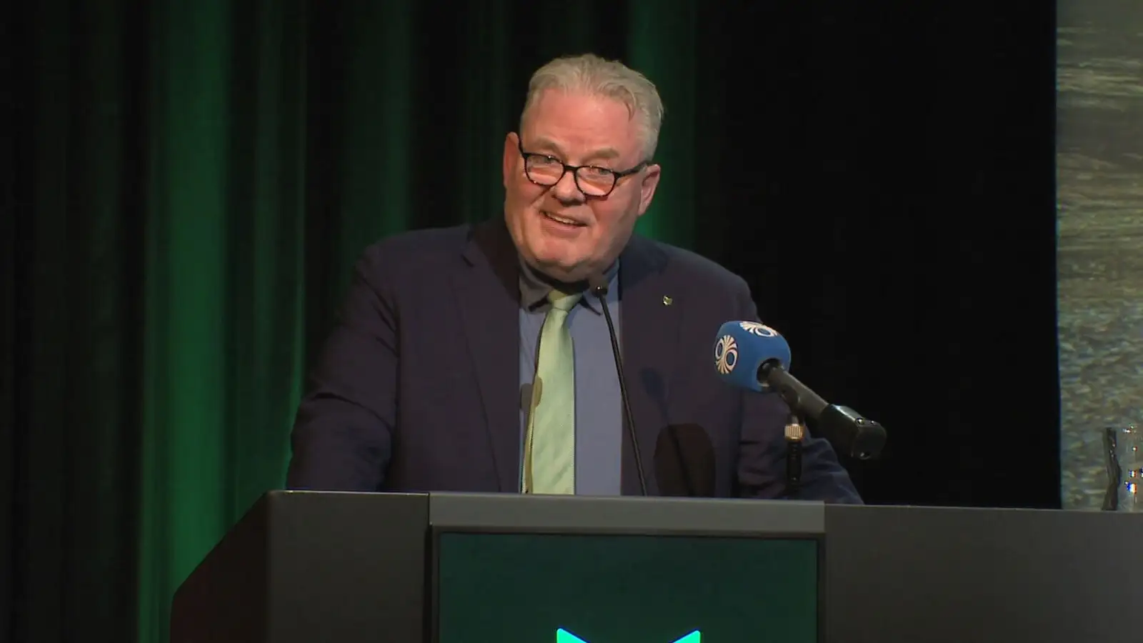 Gagnrýndi ríkisstjórnina og Miðflokkinn í lokaræðunni