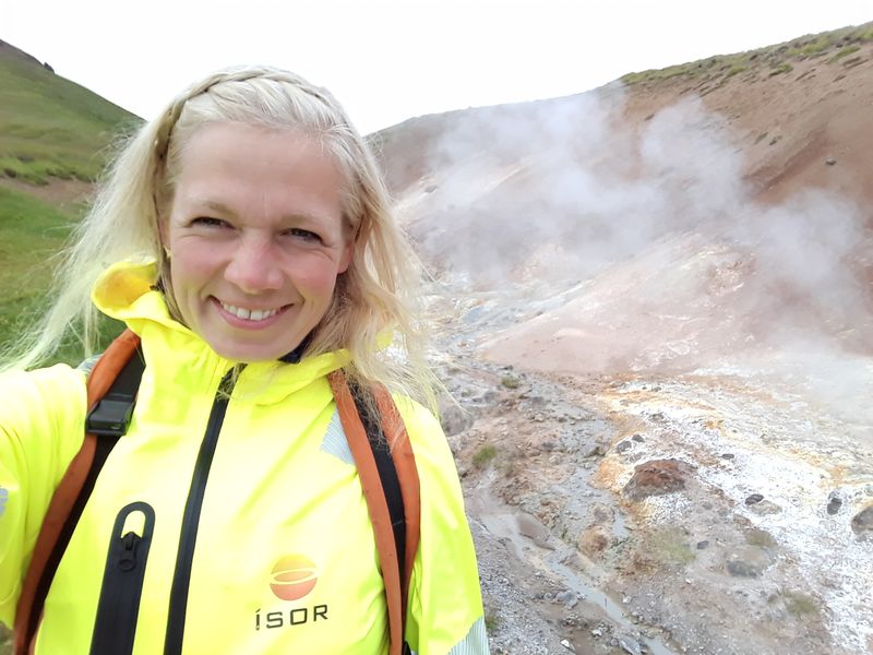 Auður Agla Óladóttir, Geologe bei ÍSOR.