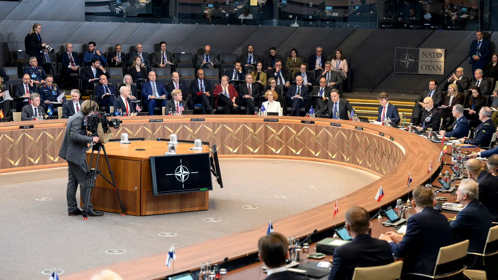 Stuðningur við Úkraínu aðalmálið á fundi utanríkisráðherra NATO-ríkjanna