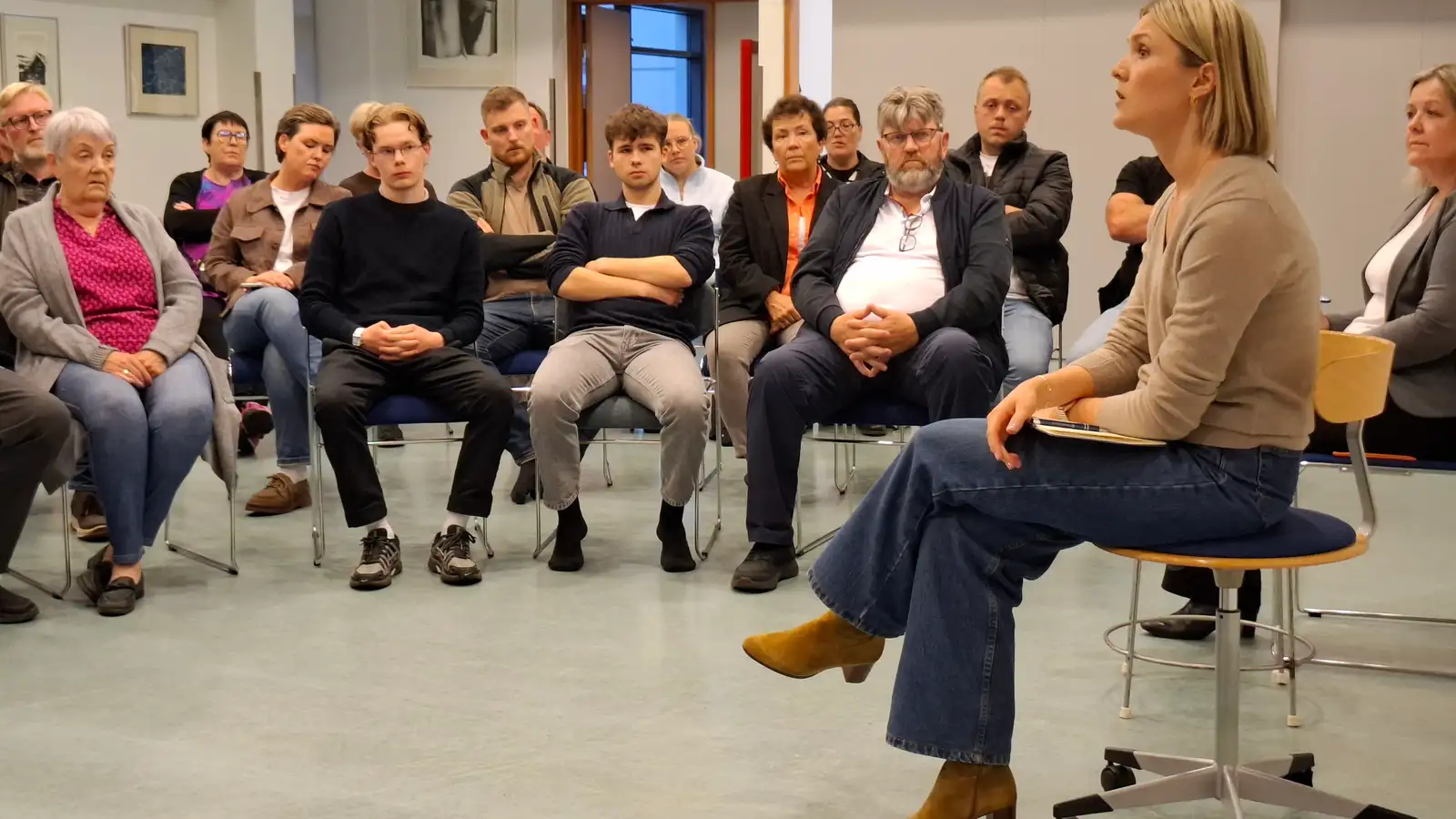 „Þjóðin getur vel talað saman,“ segir Kristrún Frostadóttir forsætisráðherra