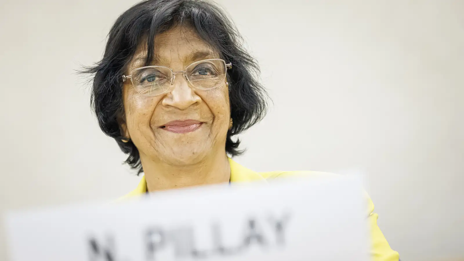 Pillay fær friðarverðlaun fyrir baráttu gegn stríðsglæpum og glæpum gegn mannúð