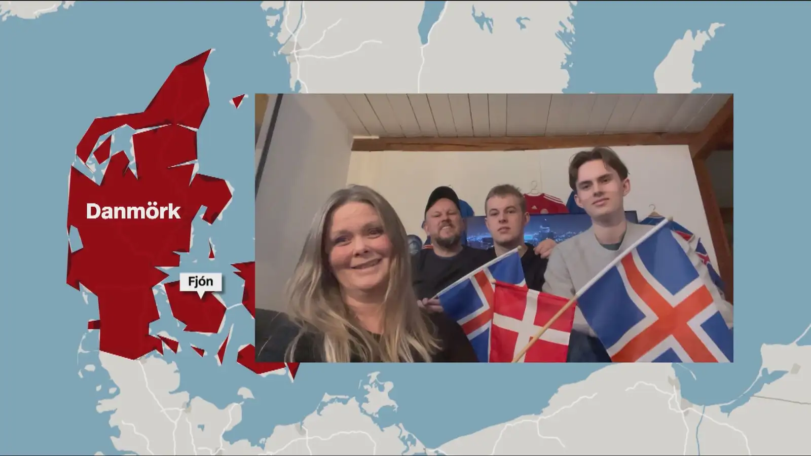 Íslendingar víða um heim senda kveðjur til strákanna okkar