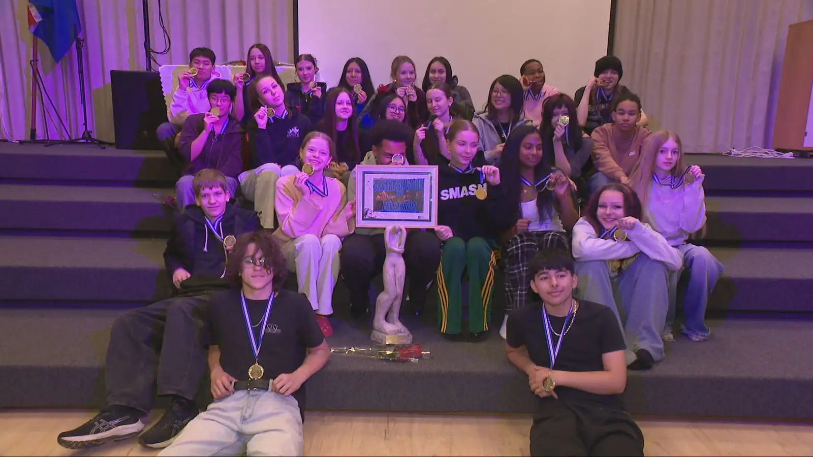 „Við erum bara unglingar og við reynum okkar besta“