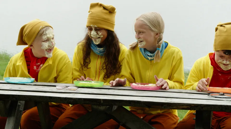 Mynd fyrir Stundin okkar-Tökum á loft V